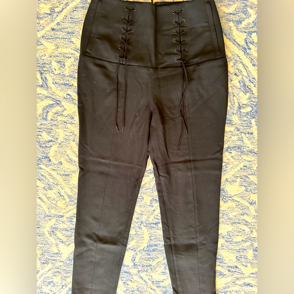 Tibi cigarette pant high waisted